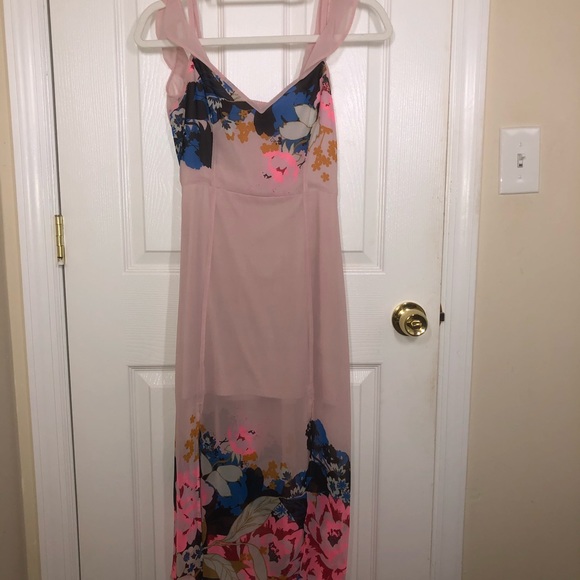Express Floral Midi Dress - Picture 1 of 6